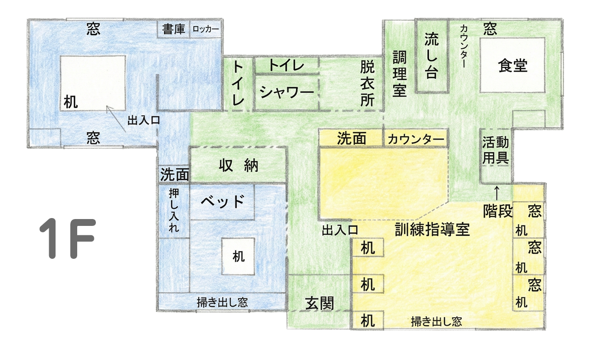 ブルーメ姫路 1階