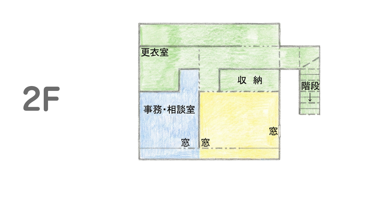 ブルーメ姫路 2階